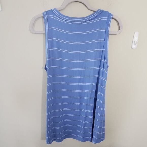 JENNY Boston striped tank top tunic size medium - Picture 2 of 4